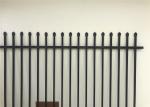 2100mm x 2400mm Width Galvanized Steel Spear Top Garrison Fence Panels/Steel