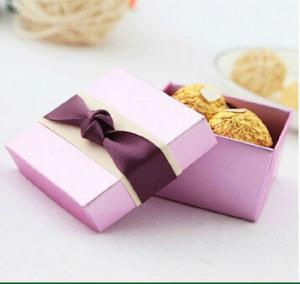 China Folding Rigid Chocolate Boxes Retail Packaging Gift Boxes Fancy Paper factory