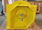 Single Drum 10 Ton Hydraulic Winch , 20000 Lb Hydraulic Winch For Shipyard Port