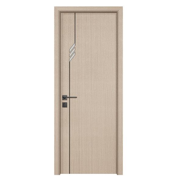 China Durable and Moisture Resistant WPC Interior Door with 2 Years Warranty and Low Maintenance for Residential and Commercial Spaces factory