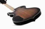 Custom Wylde Audio Odin Grail Charcoal Burst Buzzsaw Electric Guitar Accept OEM