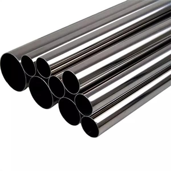 Polished Decorative Round Stainless Steel Pipe 316 316L Seamless Stainless Steel