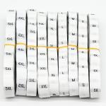 Woven clothes fabric care label sewing garment label cloth