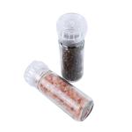 Clear 130mm 130g 100ml Plastic Spice Glass Jars