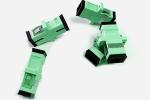SM 9/125 Fiber Optic Adapter Connectors SC APC UPC Color Customized