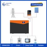 OEM ODM lifepo4 lithium battery Solar Lithium Ion Battery Pack 48V 100Ah 200Ah