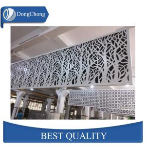 China Beauty Pattern Aluminum Curtain Wall Exterior Perforated Facade Panel factory