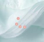 40S Combed Fiber Double Layer Muslin Fabric Soft Double Gauze Fabric
