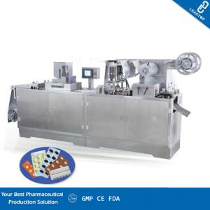 China Tablet Blister Packing Machine Servo Motor Drive Wheel 10 - 160mm Travel Range factory
