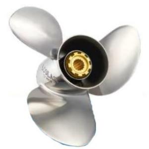 China 25-70HP Engine Boat Motor Propeller , Dust Proof Stainless Steel Boat Propellers factory