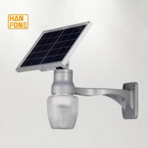 China New Design Waterproof Rainproof IP65 12W LED Solar Light GardenLamp for Backyard Garden Park Road Streetlight Lighting factory
