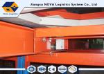 ISO 9001/ 9004 Push Back Pallet Racking Steel Storage Shelving 2 Uprights Frame