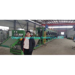 Separate Motor Batch Off Rubber Film Cooling Machine 1400mm
