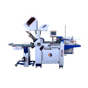 China High Speed A4 Paper Folding Machine With Ultrasonic Double Sheet Detection factory