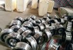 Carbon Steel Overhead Crane Wheels High Hardness Good Wear Resistance