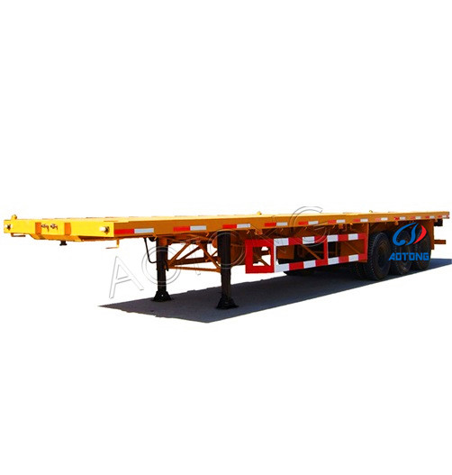 2/3/4 Axles 35T-50T Heavy Duty Flatbed Container Semi Trailer with OE NO. LAT9360TJZG