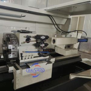 China QK1332 CNC Pipe Threading Lathe 800mm Swing 320mm Threading factory