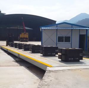 China Intelligent Electronic Weighbridge System Truck Scale 30 Ton To 150 Ton factory