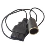 OBD2 Serial OBD GPS Cable Straight Head Male To Cigarette Lighter Female Socket