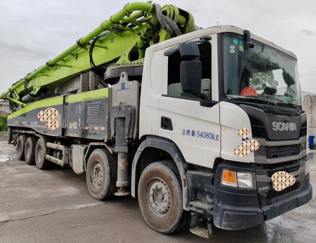 67m Concrete Pump Truck Construction Equipment Zoomlion Concrete Boom Pump