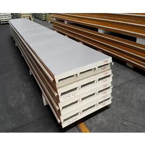 China Contemporary Design PU Sandwich Roof Panel for Insulation Plant Warehouse Construction factory