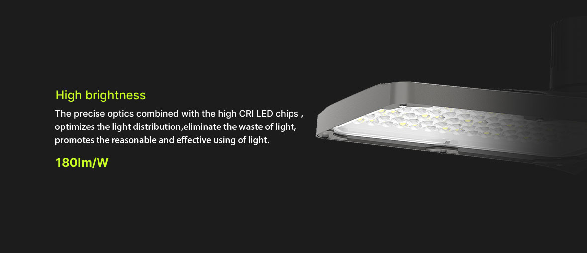 Aluminium Housing Waterproof Street Light with 0-10V Dimming Light Sensor and Time Control Functions 35W