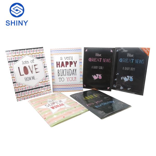 China Custom Blank Music Personalized Greeting Card CMYK Printing factory