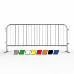Outdoor Metal Crowd Control Barriers PVC Coated OEM ODM