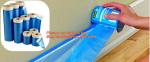 PE Film Large Area Protection From Painting Drips Auto Plastic Masking Film