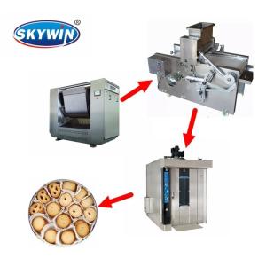 China 400x600mm Tray Type Small Scale Biscuit Making Plant ISO9001 Certified factory