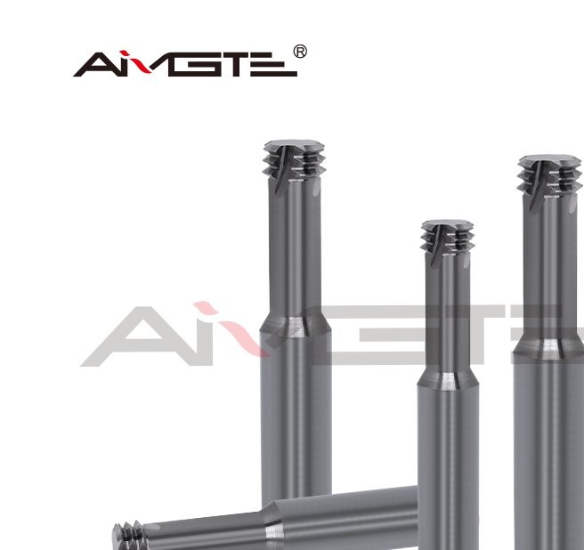 M3 - M20 Carbide Thread Mills High Speed Milling Bits For Steel