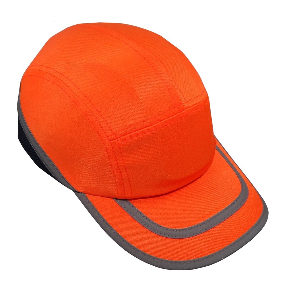 High Visibility Hi-Vis Safety Bump Cap With ABS Insert Helmet CE EN812 Manufacturer