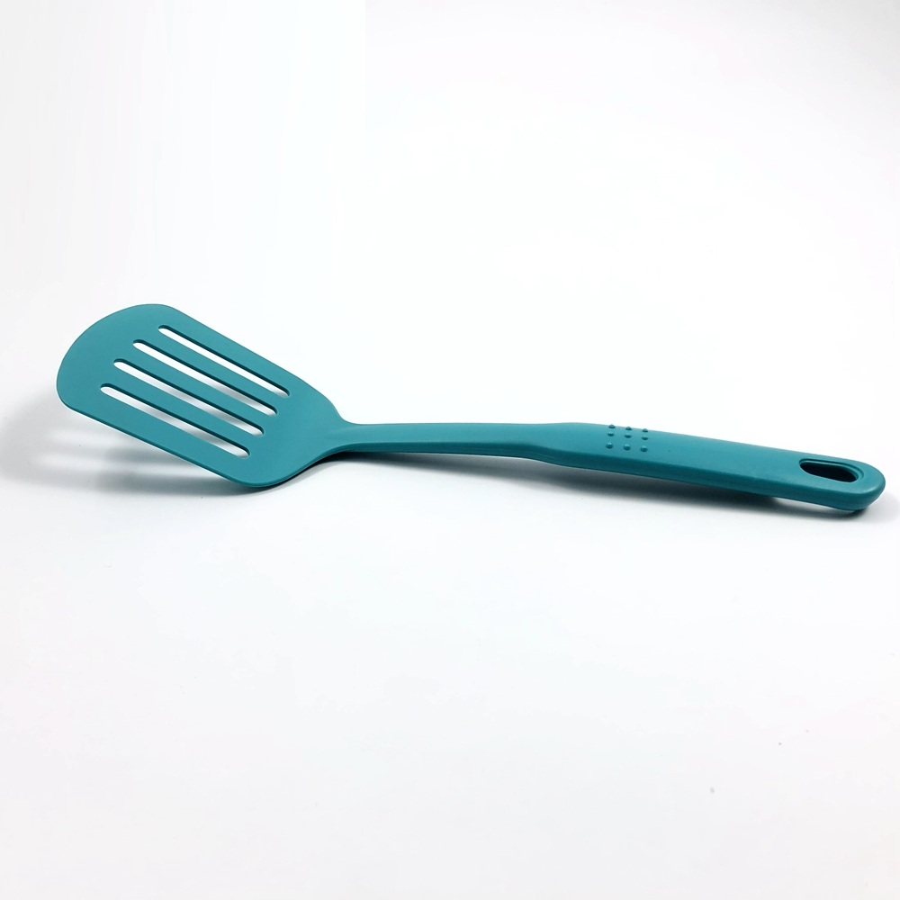 Modern Nylon Handle Ladle Utensil for Serving Soup Sauce Minestra and Pasta Design Black