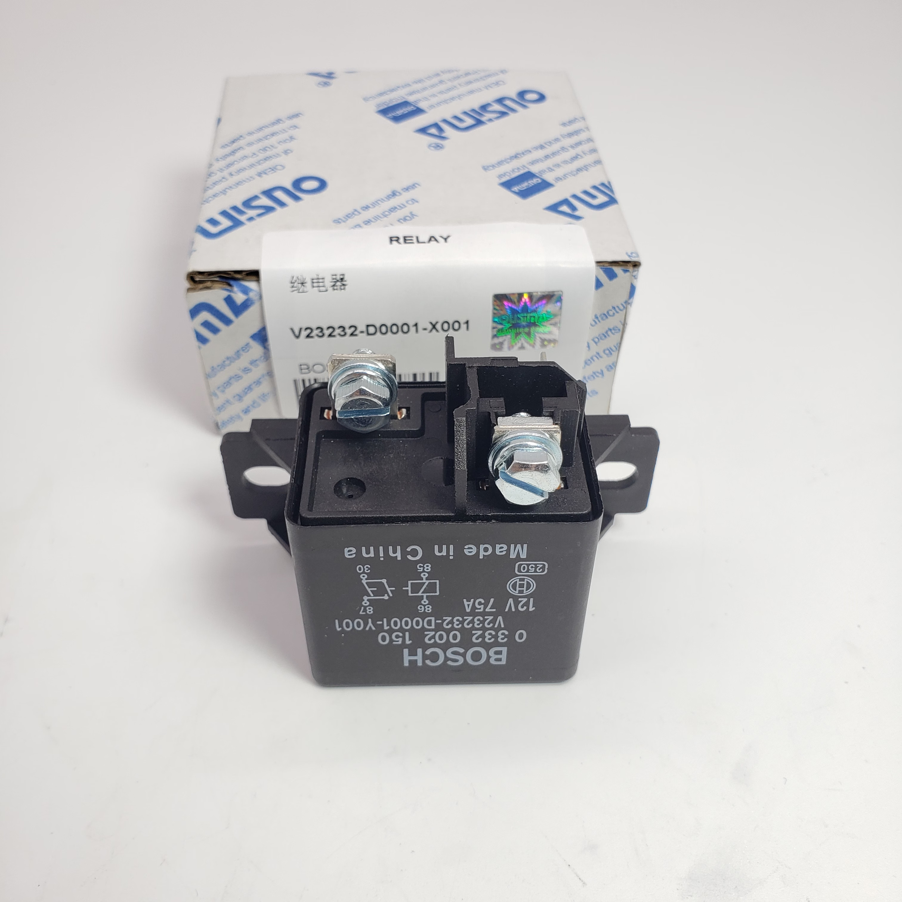 BOSCH Automotive Relay V23232-D0001-X001 12V 75A