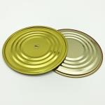153mm Gallon Paint Can Components , Tinplate Thickness 0.23mm With Gold Lacquer