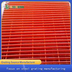 China Heat Resistant Insulated Painted Steel Metal Grating For Industrial factory