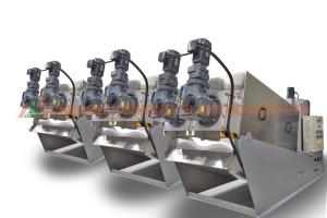 China Automatic Screw Press Sludge Separator Dewatering Device Filter Machine factory