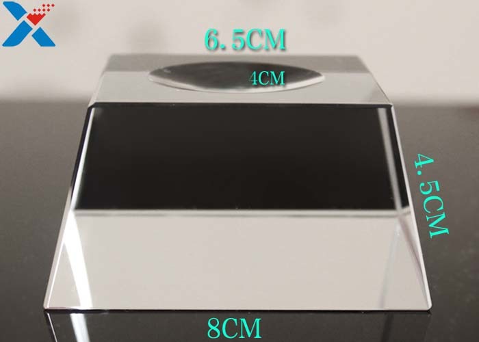Transparent Basketball Display Stand , Volleyball Display Stand For Bracket