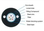 4 Core Overhead Fiber Optic Cable Outdoor GYXTW-4B1.3 Single Mode