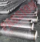 Integrated Pressurized Rooftop Solar Water Heater Silver Steel Outer Tank