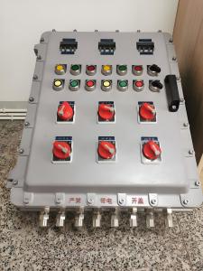 China IP65 Exd Station Control Panel Box Closed Hazardous Distribution Box Station Panel ATEX factory