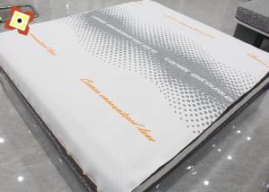 China 550gsm Polyester Quilted Fabric Heather Grey Graphene Fabric factory