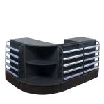 Factory Custom Size white Color logo cash counter