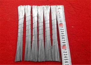 China Bwg16 250mm Construction Galvanized Baling Wire Straightened Cutting factory