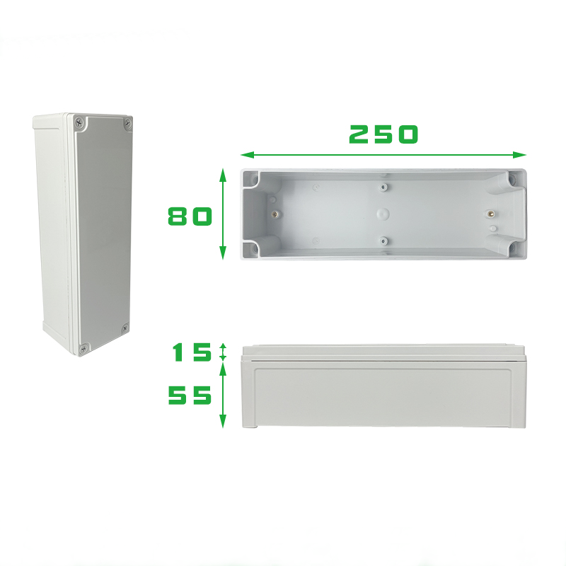 China ABS Plastic Electrical Connection Box Project IP67 Junction Enclosure Waterproof on sale