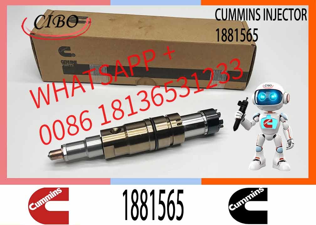 1881565 Diesel Fuel Injector For Scania DC09/DC13/DC16 Engines Injector Nozzle 1881565 Auto Parts Common Rail Injector 1