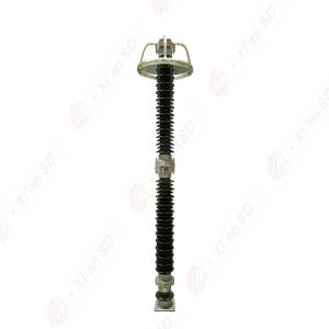 China 550kV Gapless Porcelain Lightning Surge Arrester For Substation factory