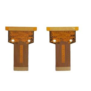 China 2 Layer Flexible PCB Circuit Board 1oz 0.3mm Yellow Cover Film factory