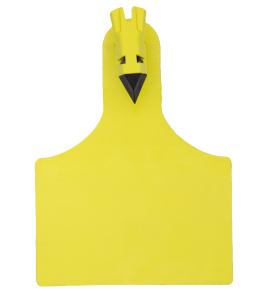 China One Piece Custom Livestock Ear Tags For Cattle Stable Distance Recognition factory