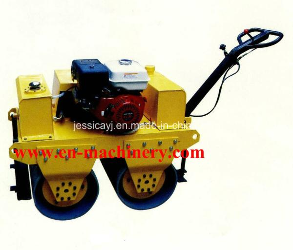 Walk Behind Double Drum Hydraulic Vibratory Road Roller of Construction